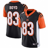 Nike Cincinnati Bengals #83 Tyler Boyd Black Team Color NFL Vapor Untouchable Limited Jersey,baseball caps,new era cap wholesale,wholesale hats